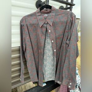 Women’s George Strait-Wrangler long sleeve button down rodeo shirt